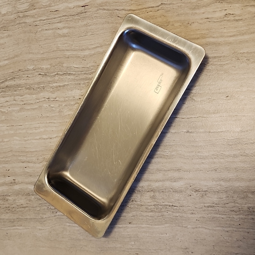 Zepter International Stainless Steel Serving Butter Dish 1990s